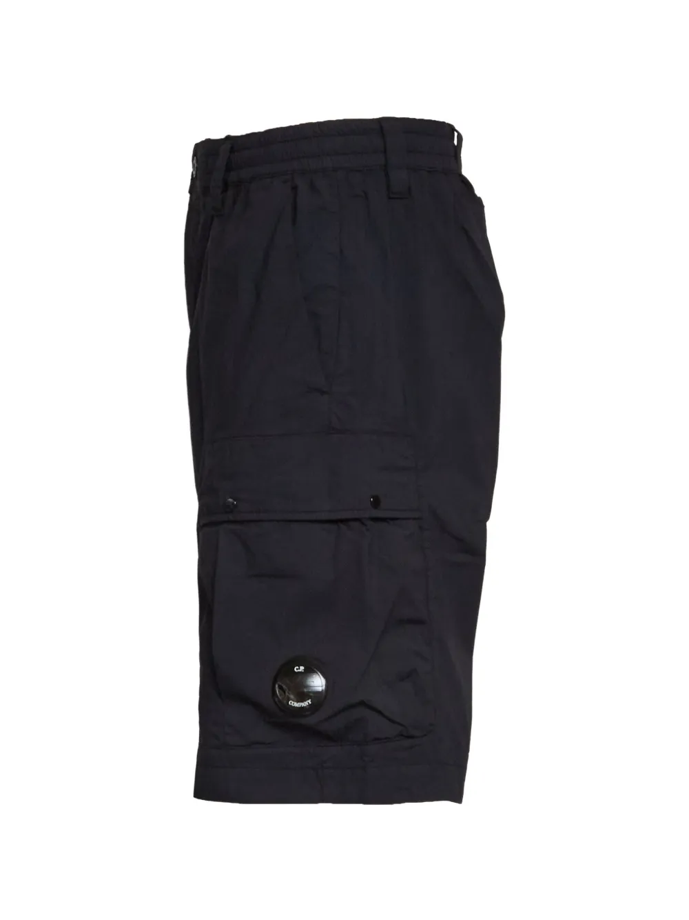 C.P. Company Elasticated Cargo Shorts | Black | FARFETCH CA