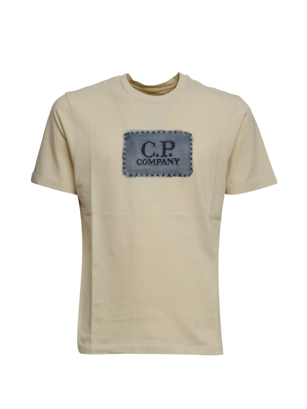 C.P. Company short sleeve logo T-shirt - Toni neutri