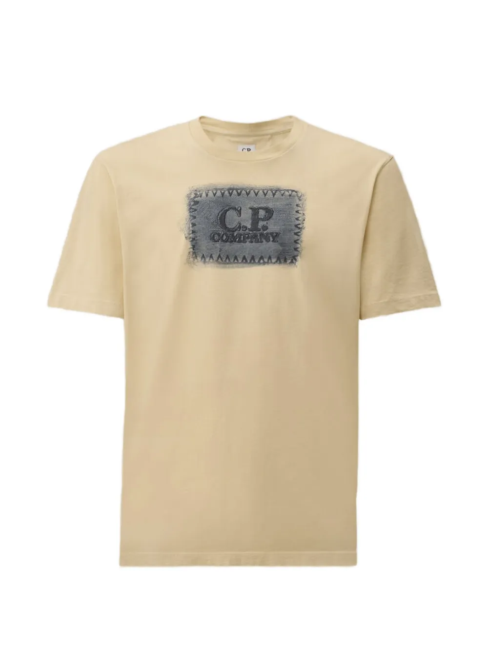 C.P. Company short sleeve logo T-shirt - Nude