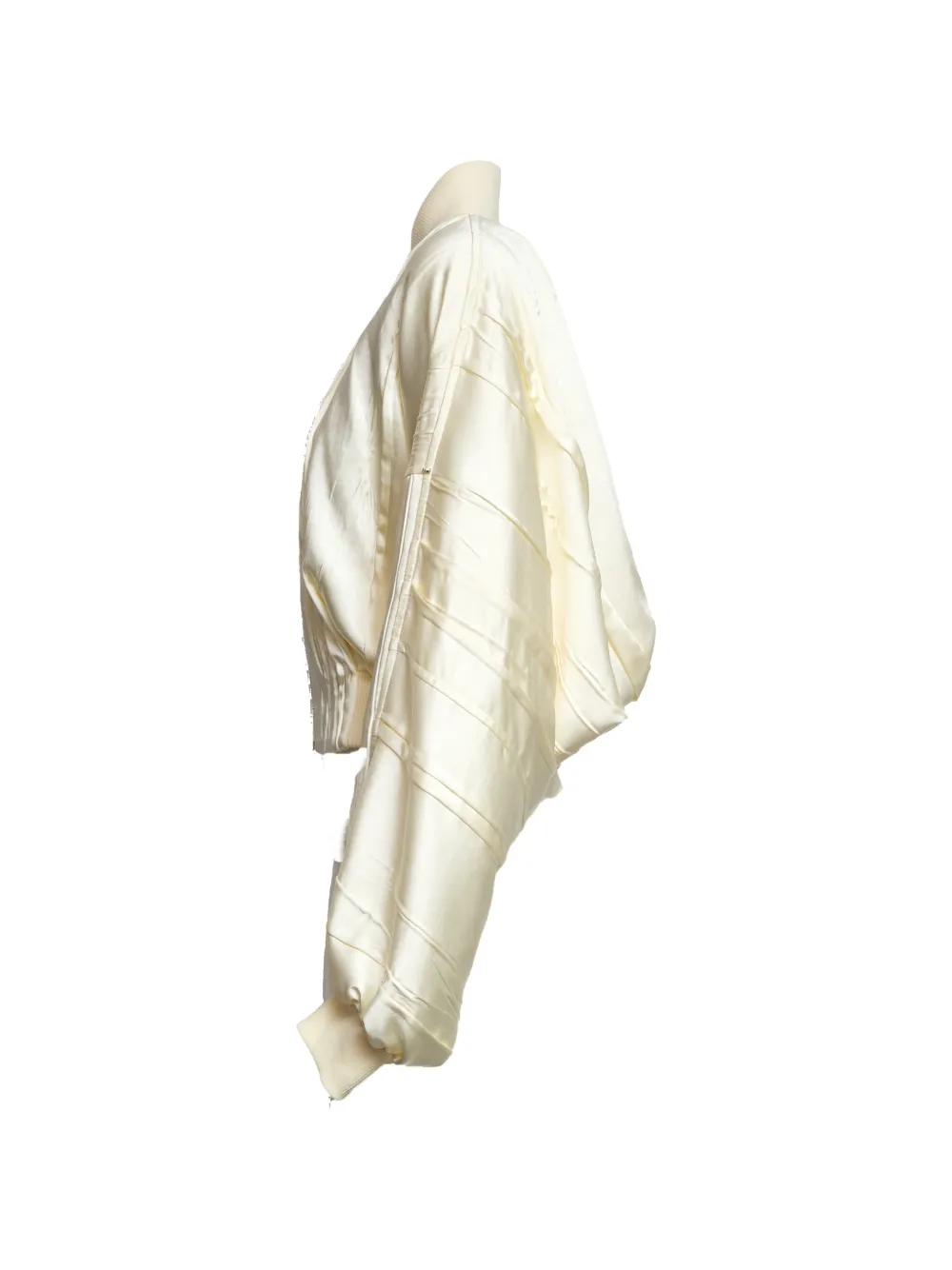 Pleated Bomber Jacket