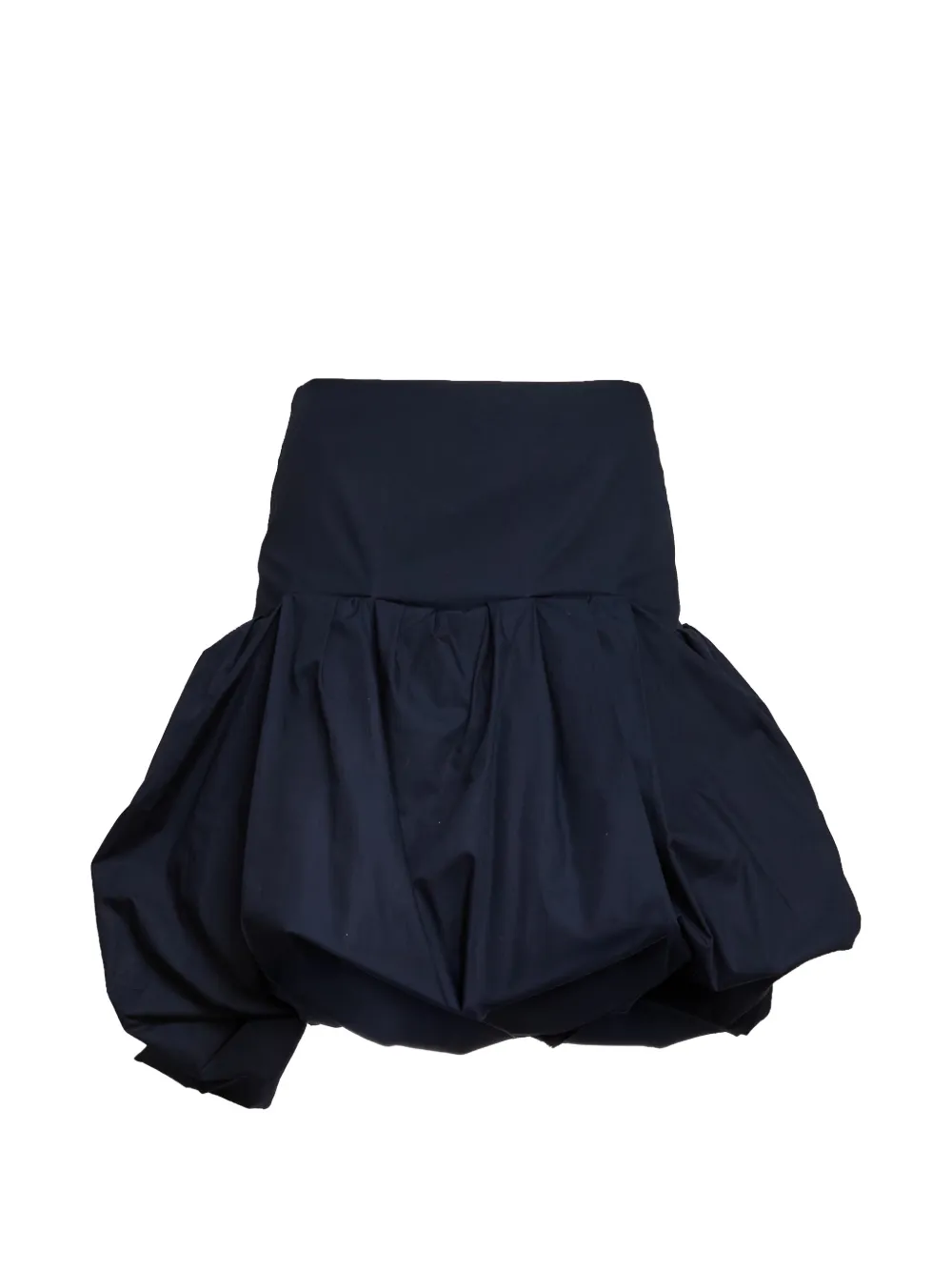 Nº21 balloon flared skirt - Blu
