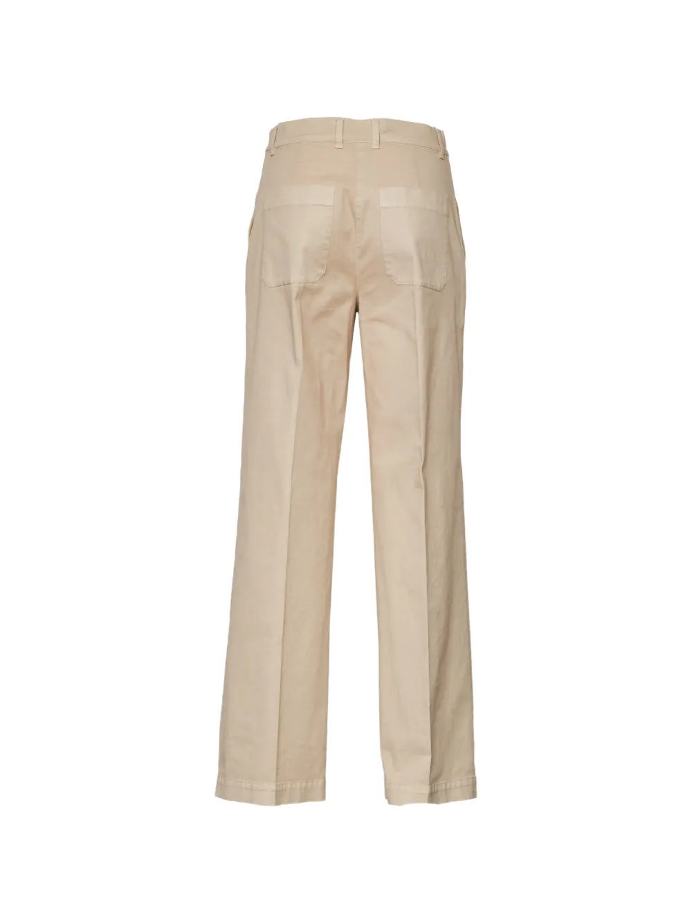  Ql2 Pantalones De Talle Alto - Neutro 