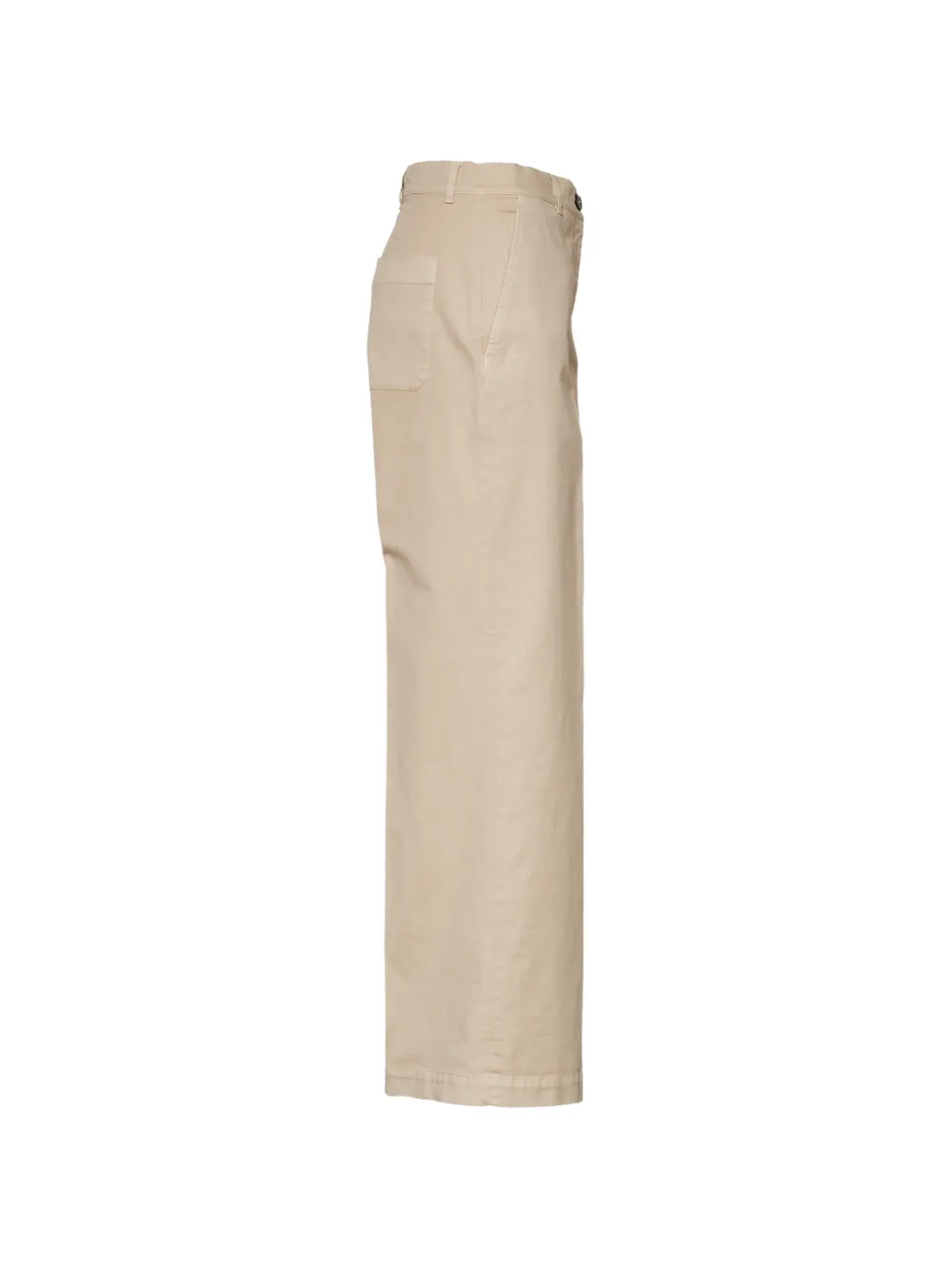  Ql2 Pantalones De Talle Alto - Neutro 