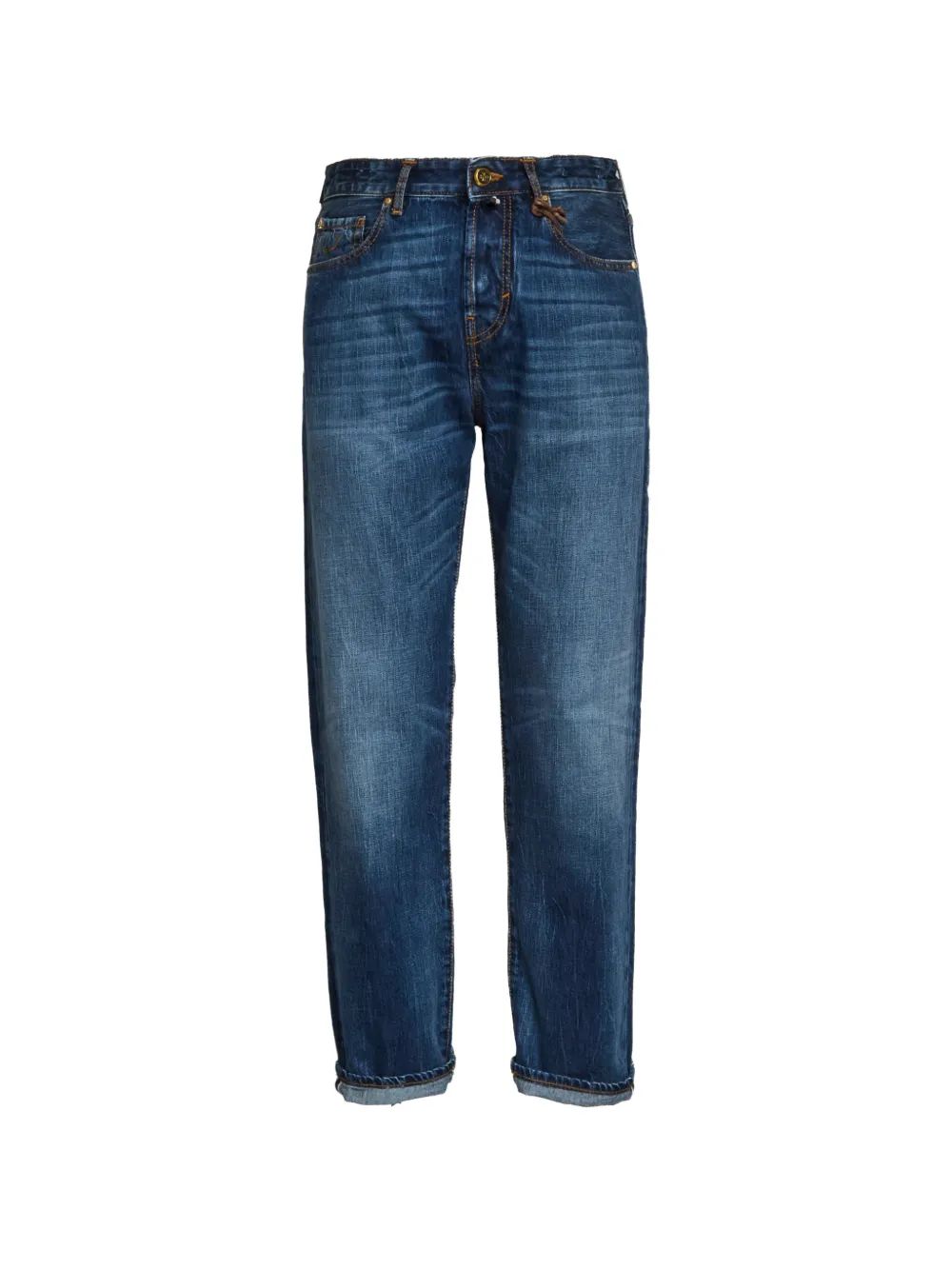 Jacob Cohën button closure regular-straight jeans - Blu