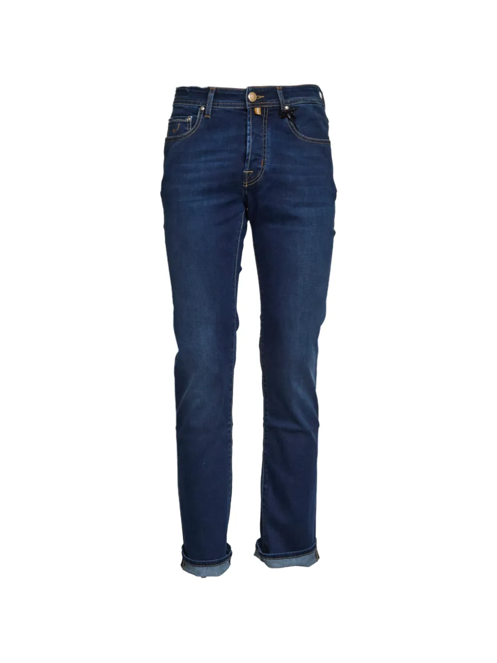 Jacob Cohën Bard patterned insert jeans - Blu