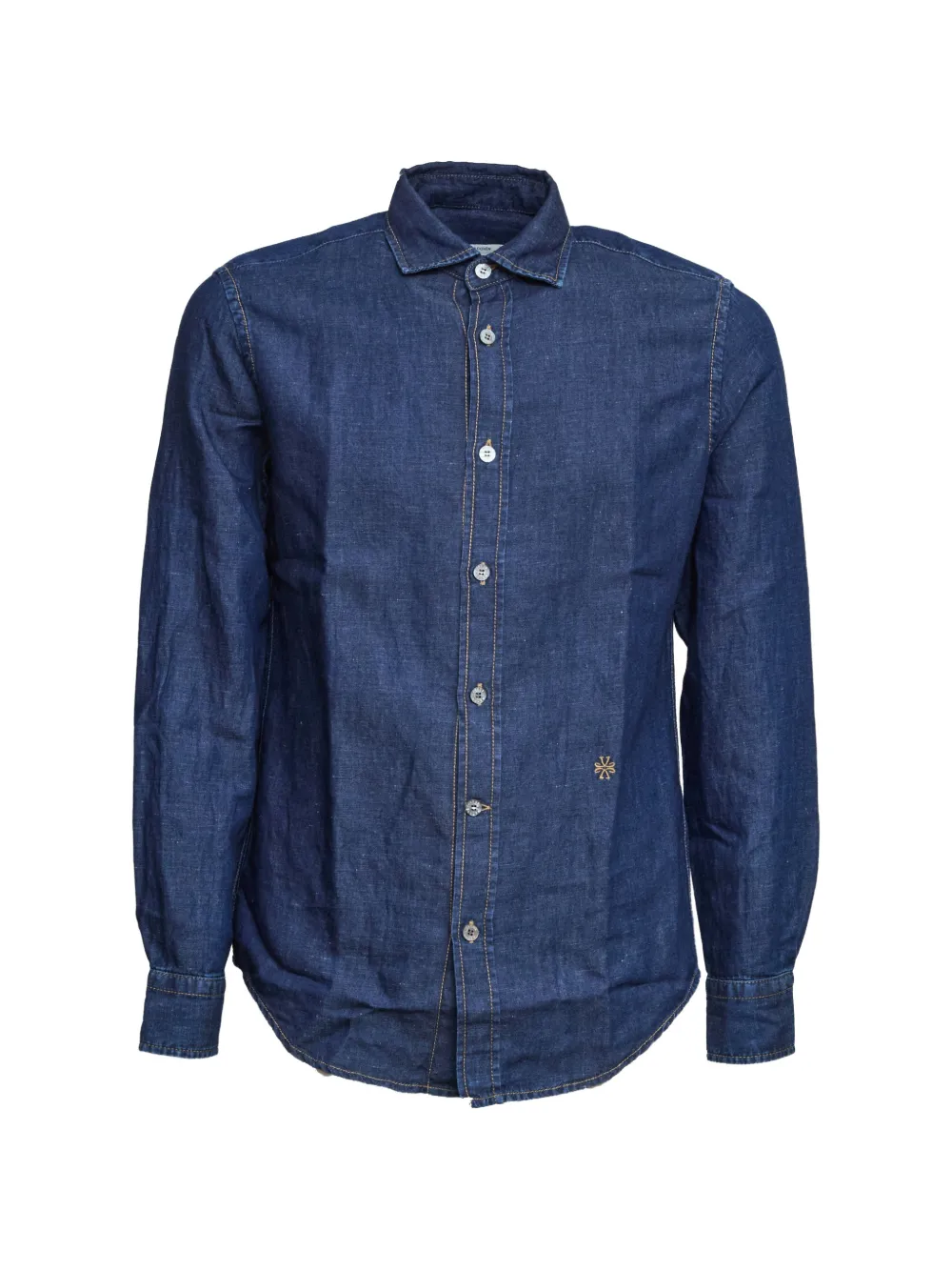 Jacob Cohën Chambray button closure shirt - Blu