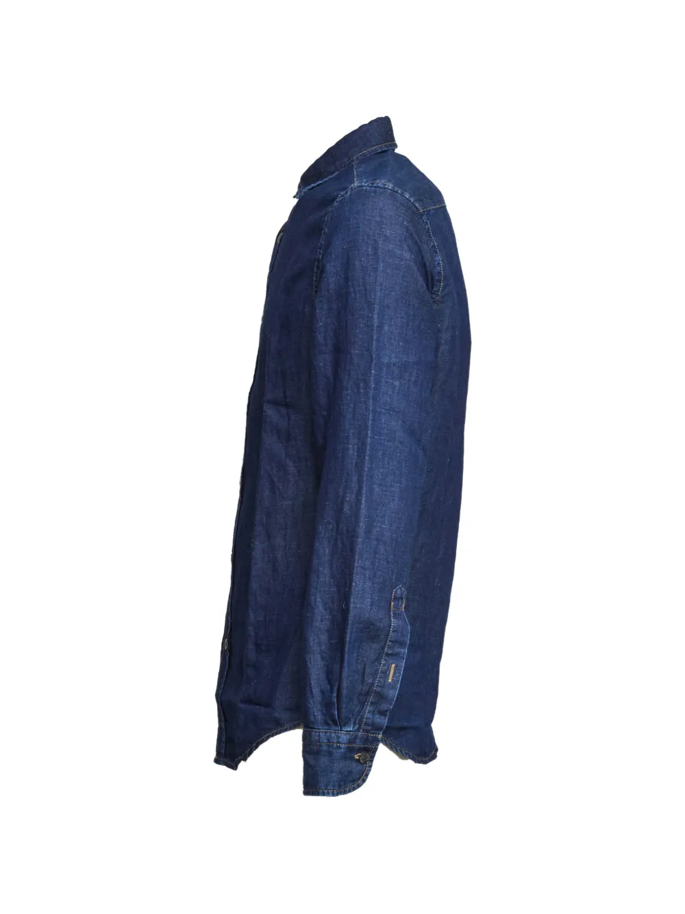 Jacob Cohën Chambray overhemd met knoopsluiting Blauw