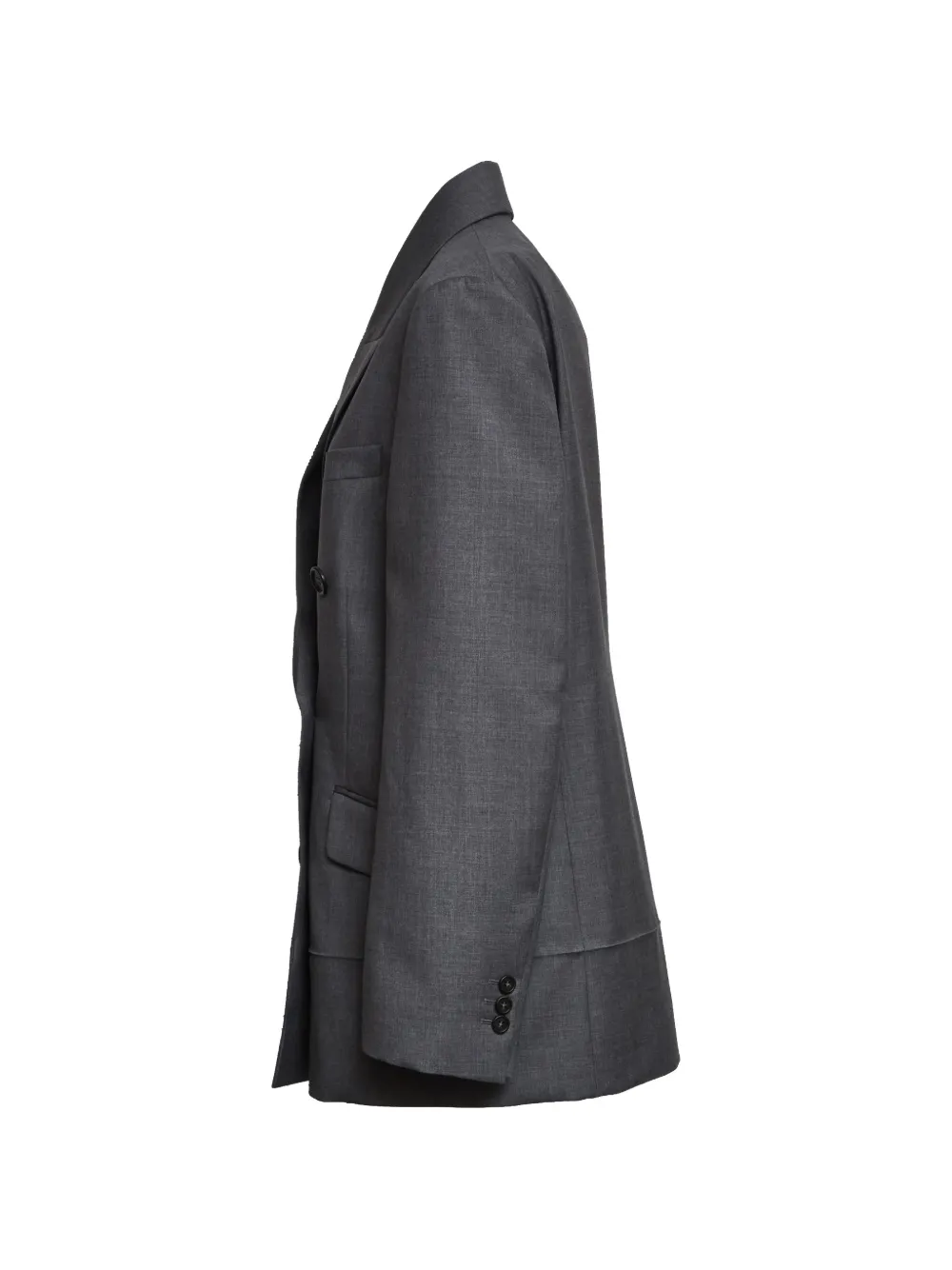  Nº21 Double-breasted Blazer - Grey 