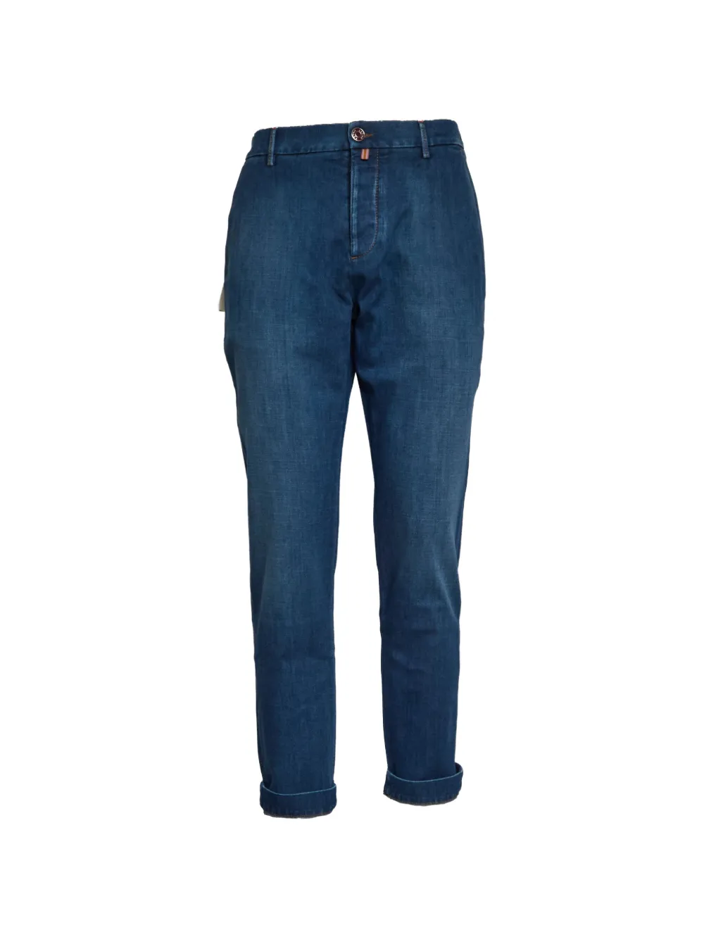 Jacob Cohën button closure denim jeans - Blu