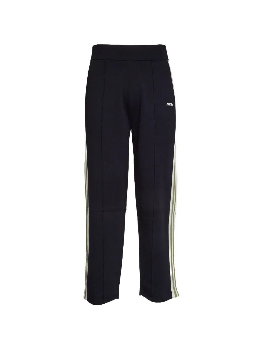 Autry elasticated-waist stripe track pants - Nero