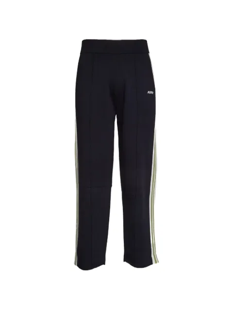 Autry elasticated-waist stripe track pants