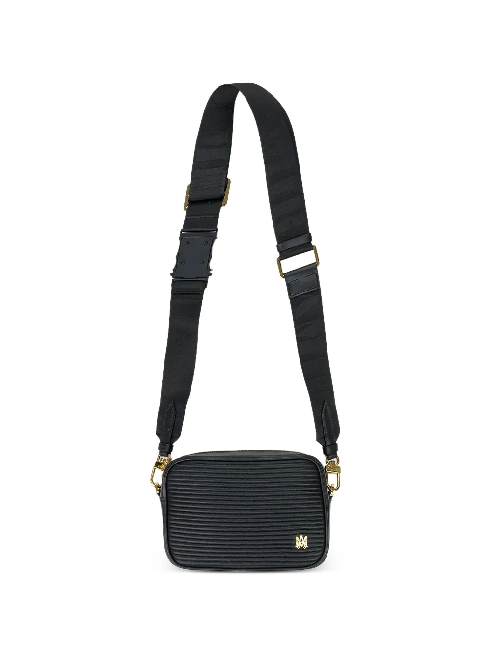 AMIRI striped messenger bag - Nero