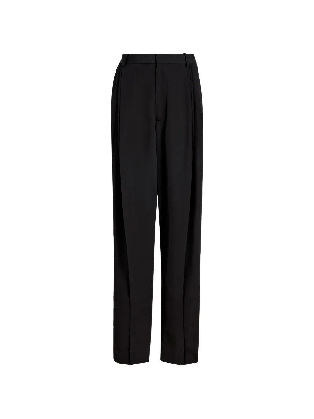Proenza Schouler Clementina geplooide broek Zwart