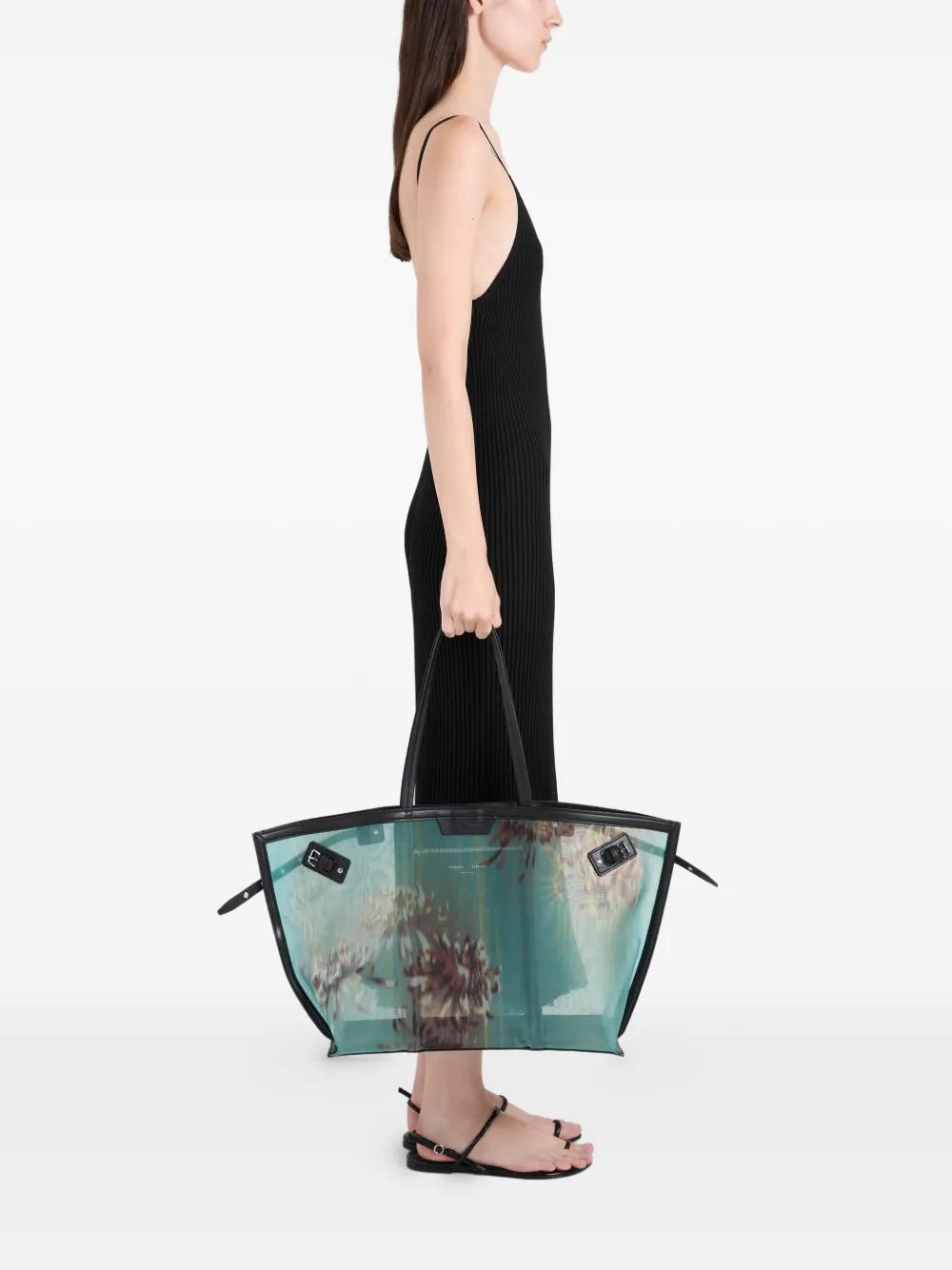 Proenza Schouler Days mesh shopper Blauw