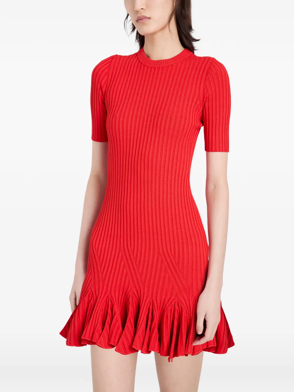 Leandra Ribbed Mini Dress