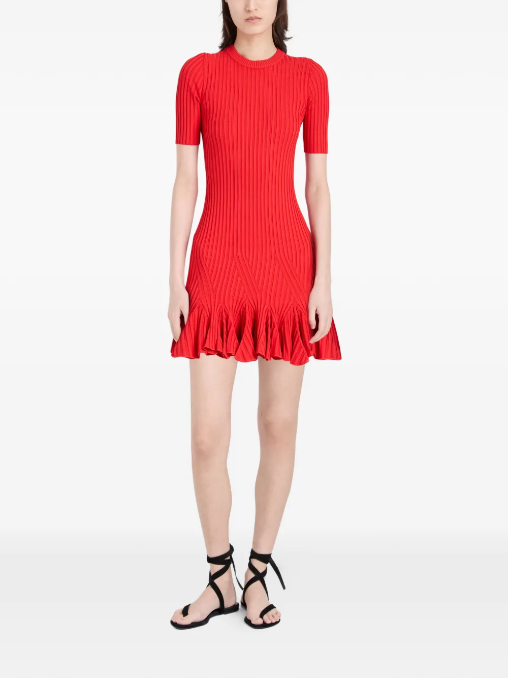 Leandra Ribbed Mini Dress