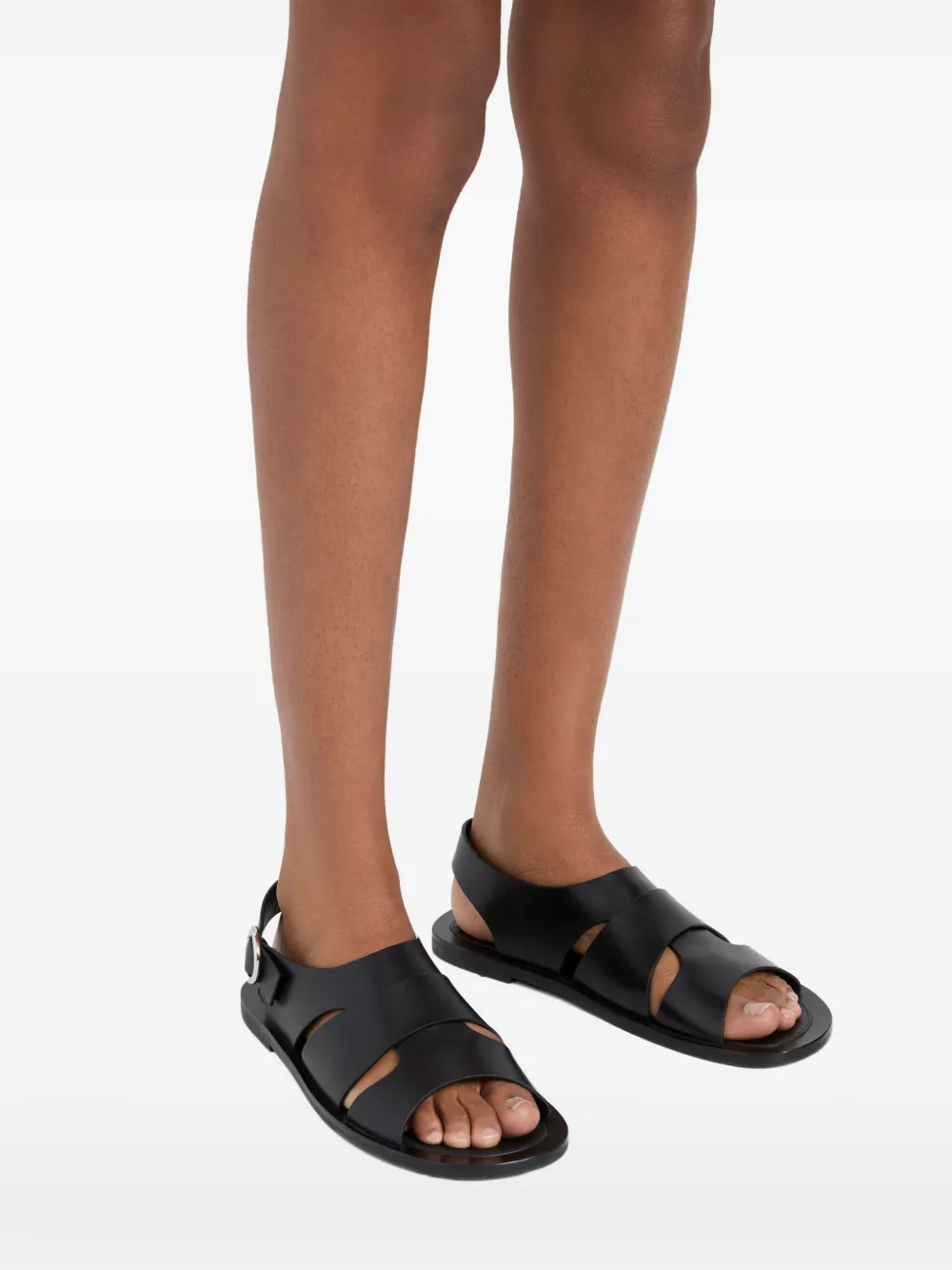 Proenza Schouler Capri gekooide sandalen Zwart
