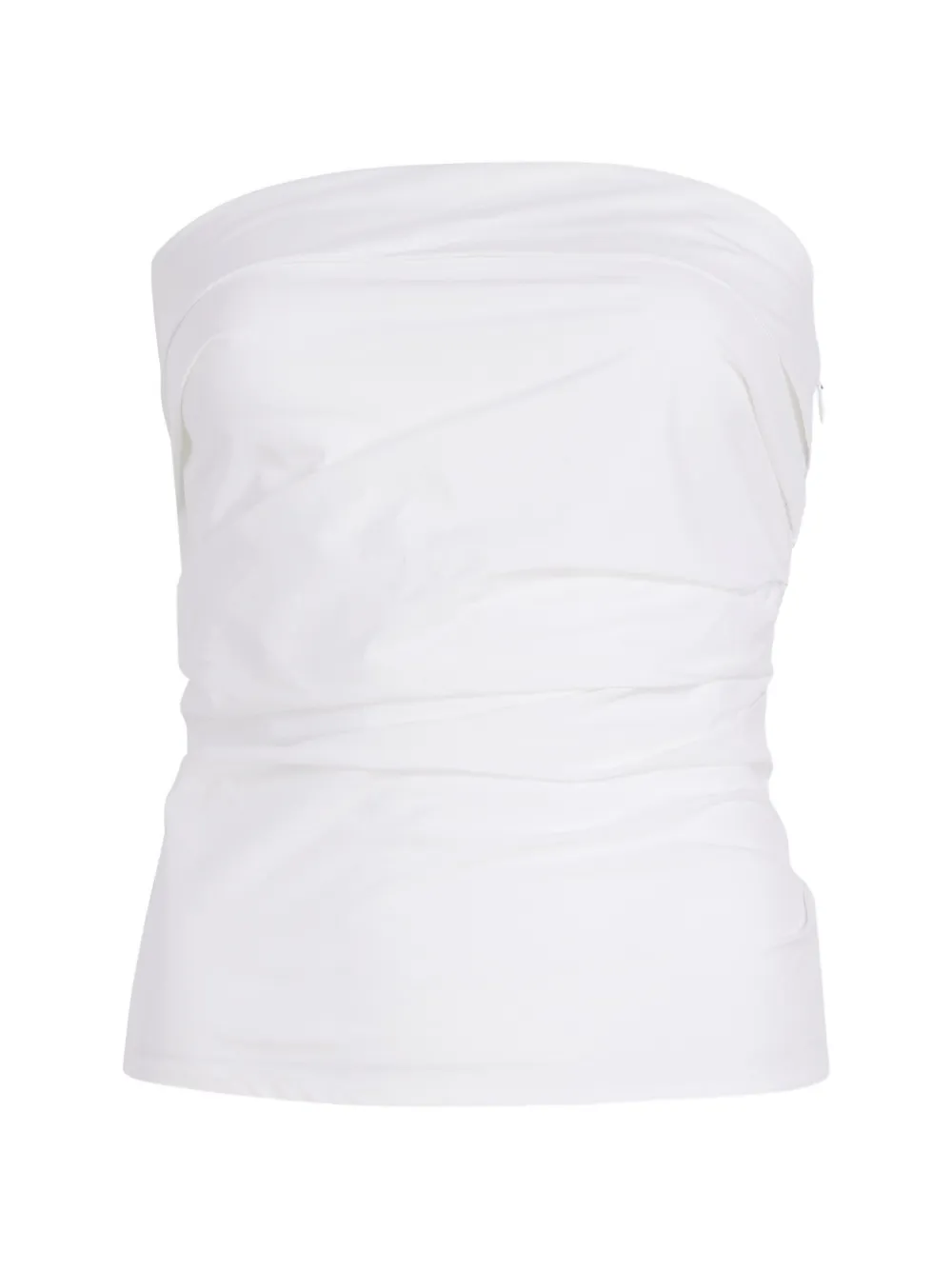 Proenza Schouler White Label Maisy strapless top Wit