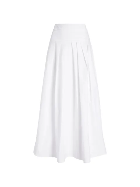 Proenza Schouler White Label falda larga Nessa plisada