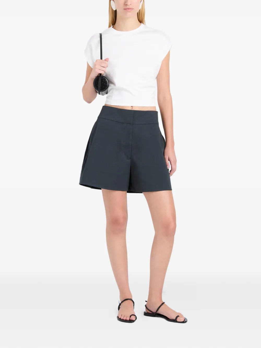 Proenza Schouler White Label Natalia shorts Grijs