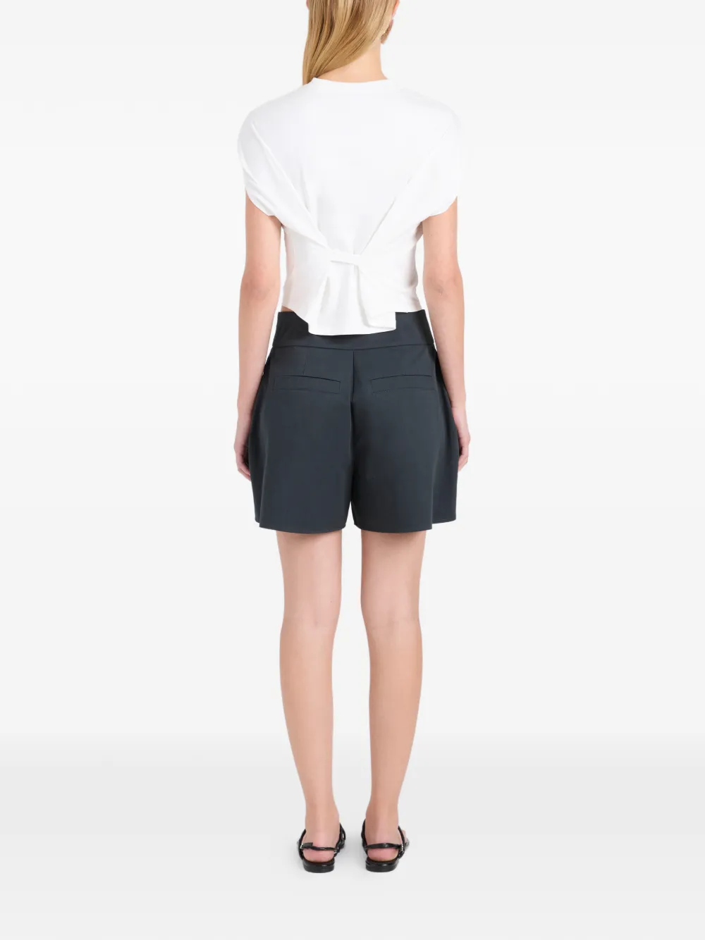 Proenza Schouler White Label Natalia shorts Grijs