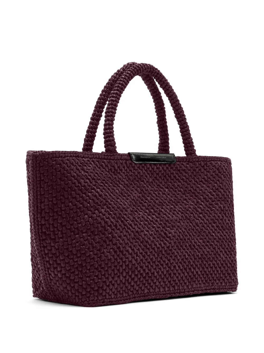 Proenza Schouler Chelsea raffia shopper Paars