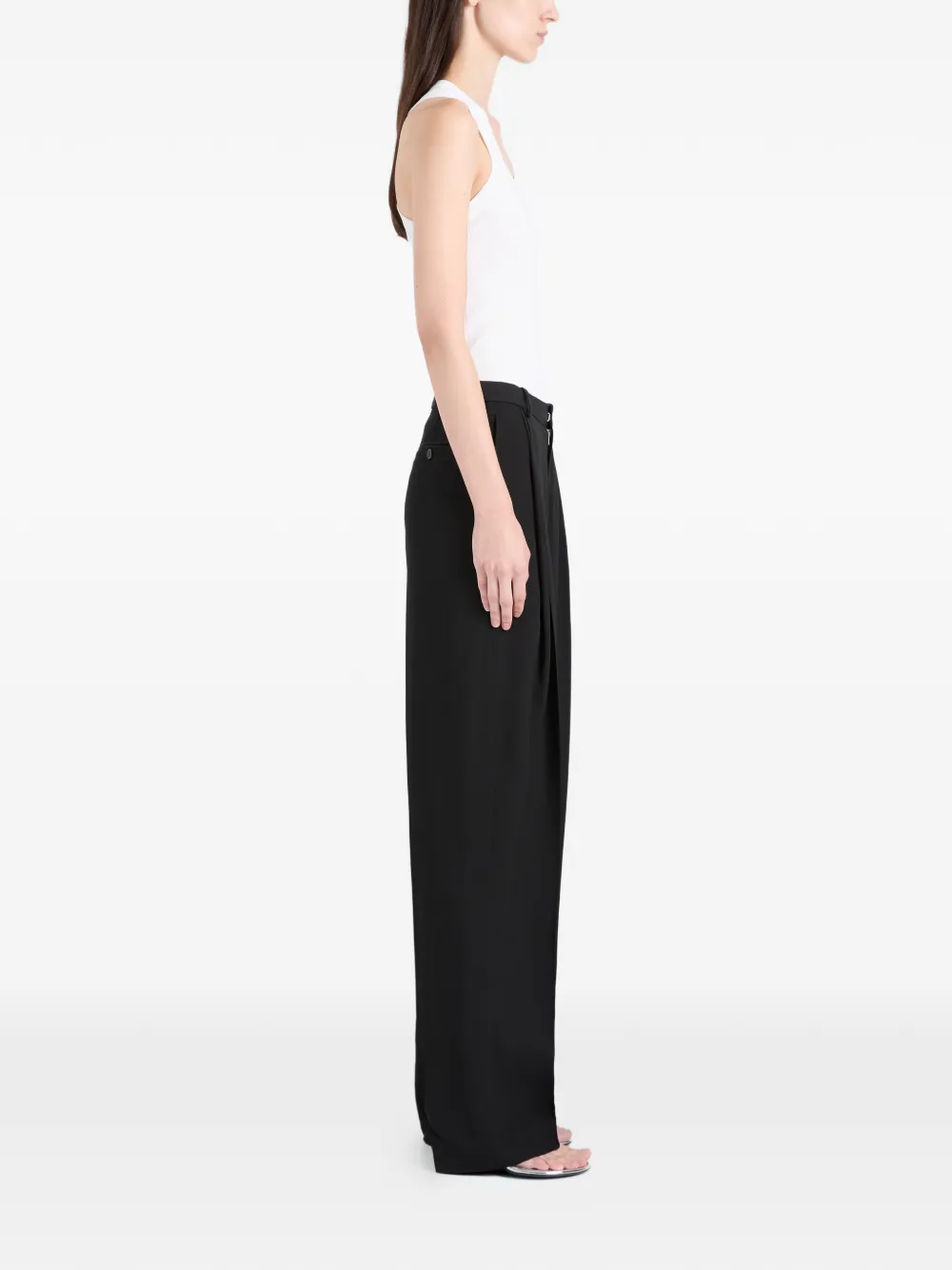 Proenza Schouler Roberts geribbelde tanktop Wit