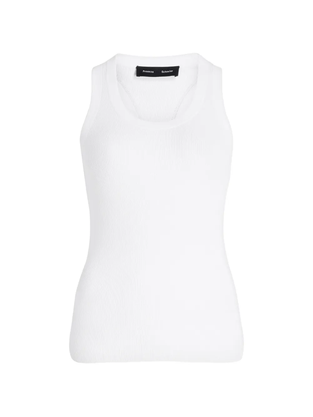 Proenza Schouler Roberts geribbelde tanktop Wit