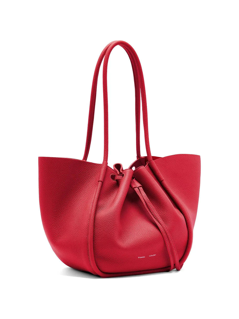 Large Ruched Tote Bag