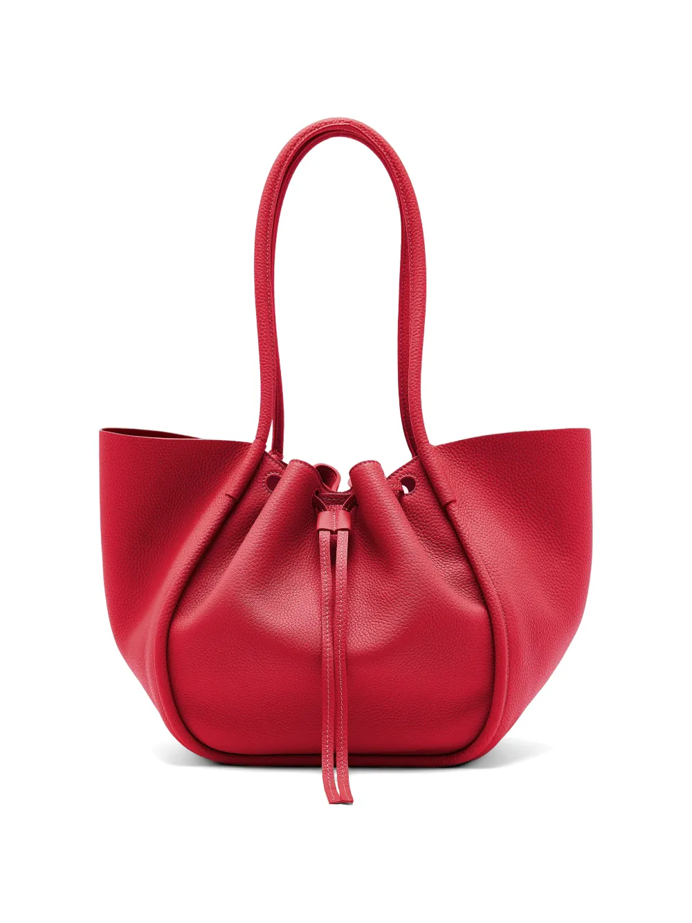 Large Ruched Tote Bag