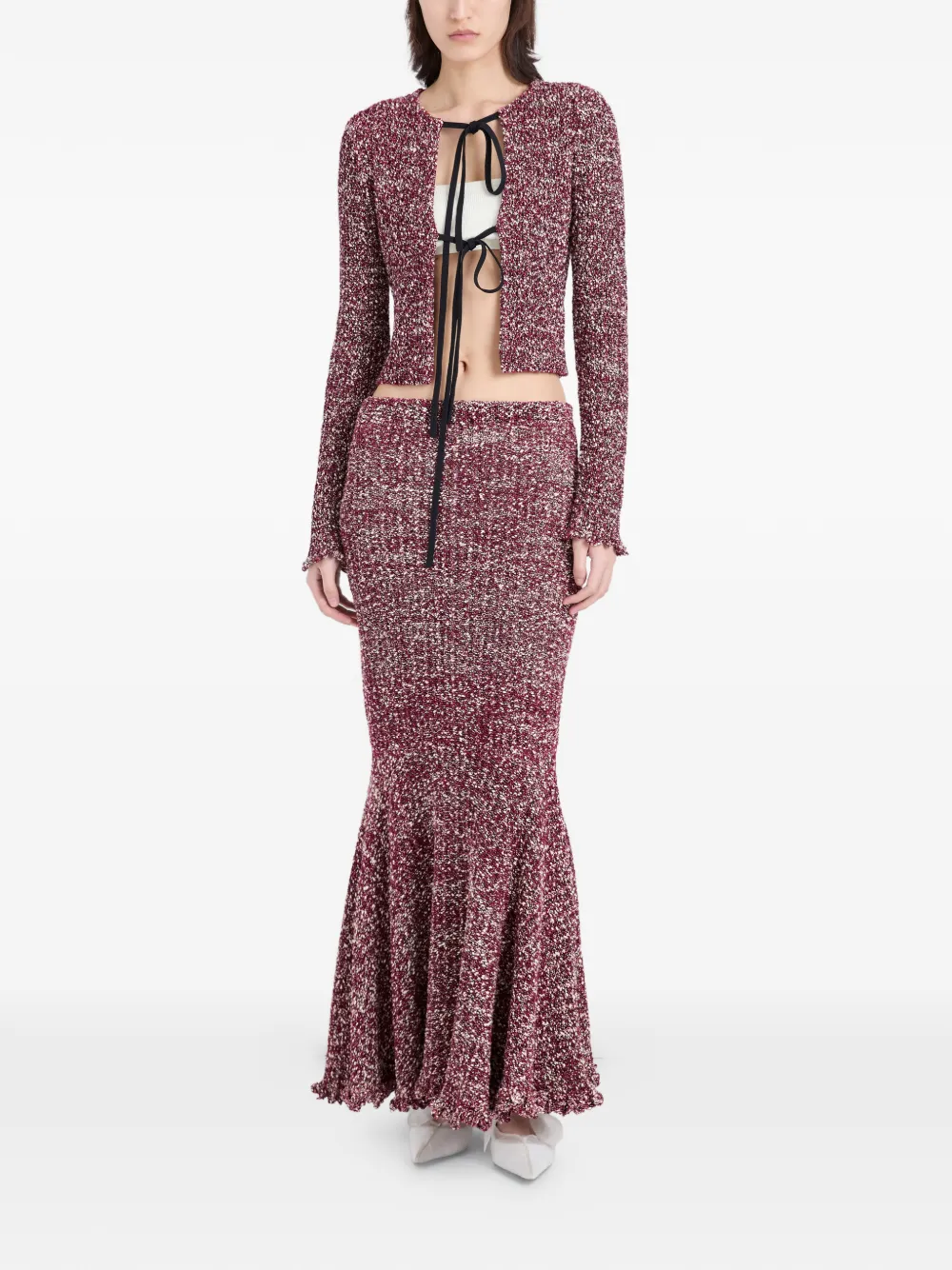  Proenza Schouler Colette Maxi Skirt - Red 