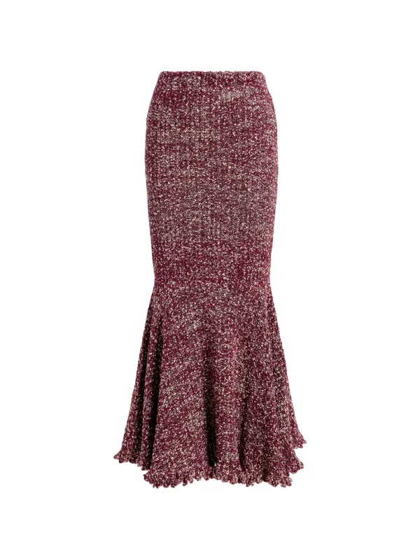Proenza Schouler Colette Maxi Skirt in Red