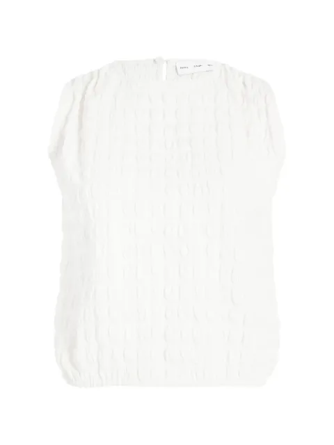 Proenza Schouler White Label Bradley textured crew-neck top