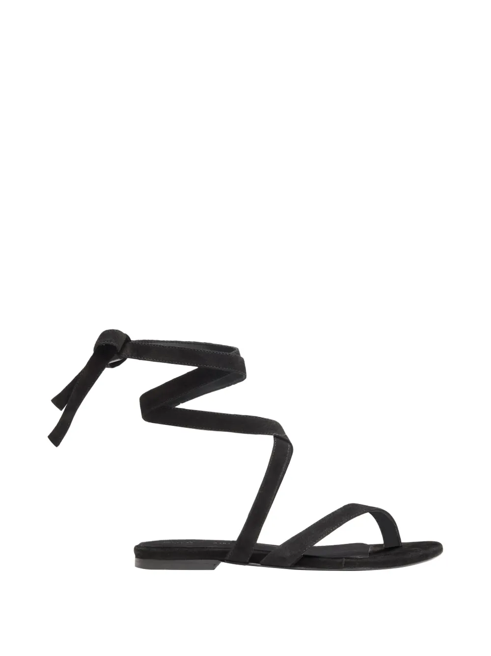 Proenza Schouler Tee wikkelsandalen Zwart