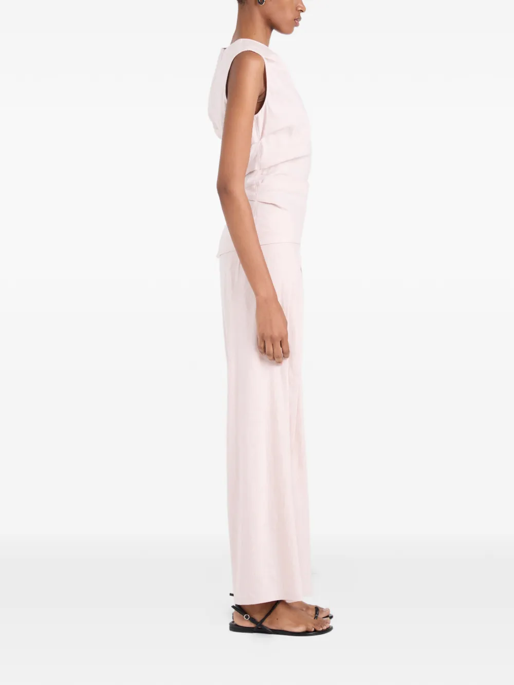 Proenza Schouler White Label Calla palazzo broek Roze