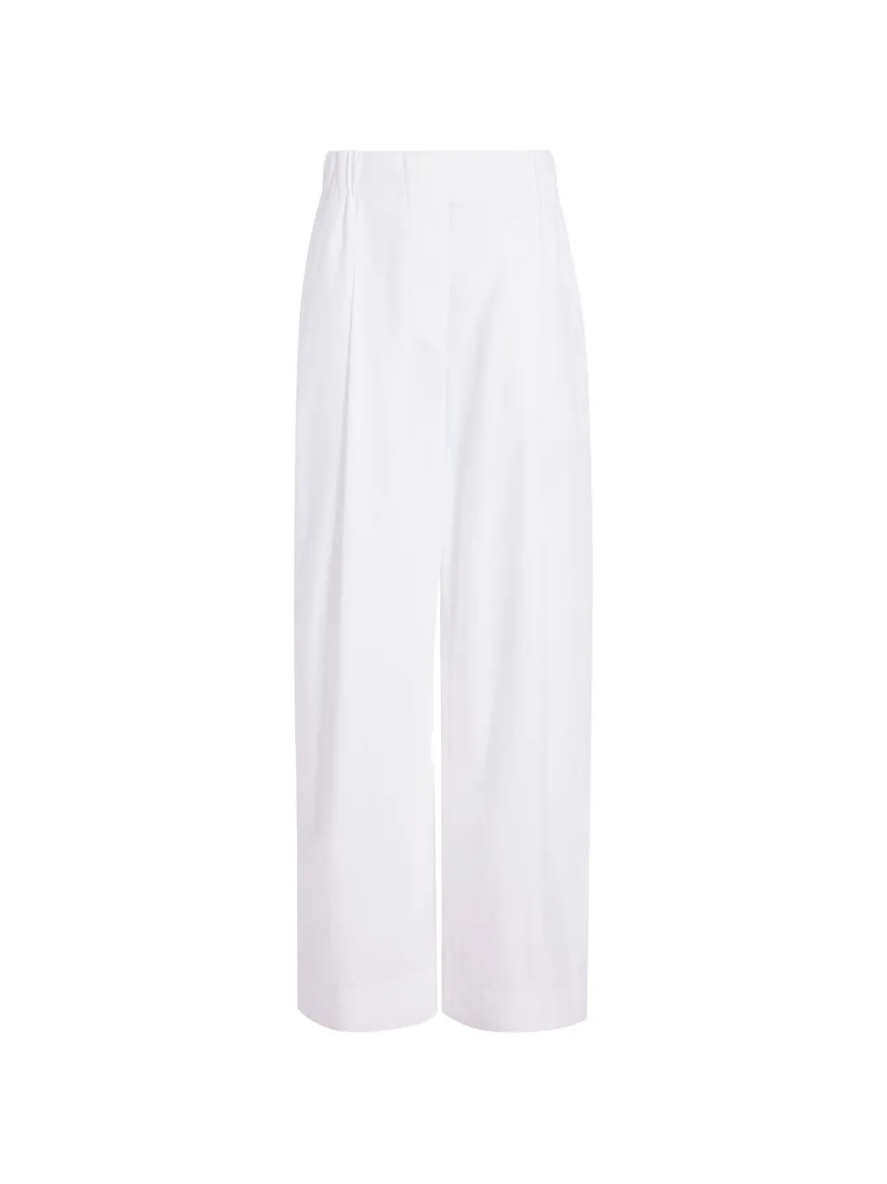 Proenza Schouler Lissia geplooide broek Wit