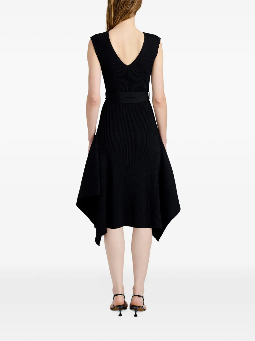 Proenza Schouler Artemis jurk met ceintuur Zwart
