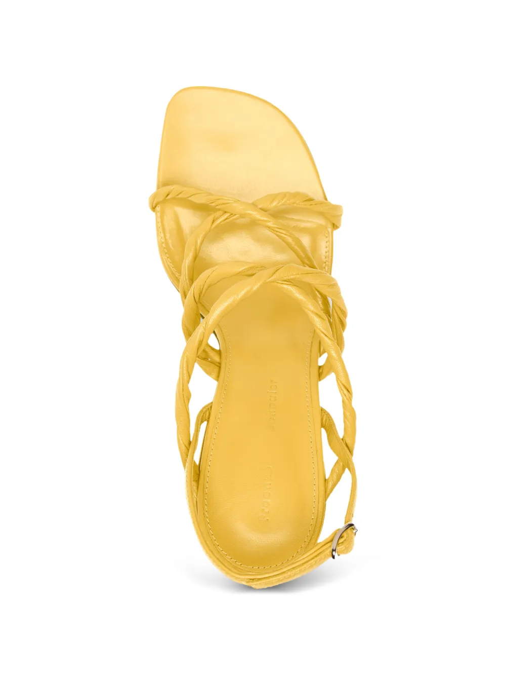 Proenza Schouler Twist Slant sandals Geel