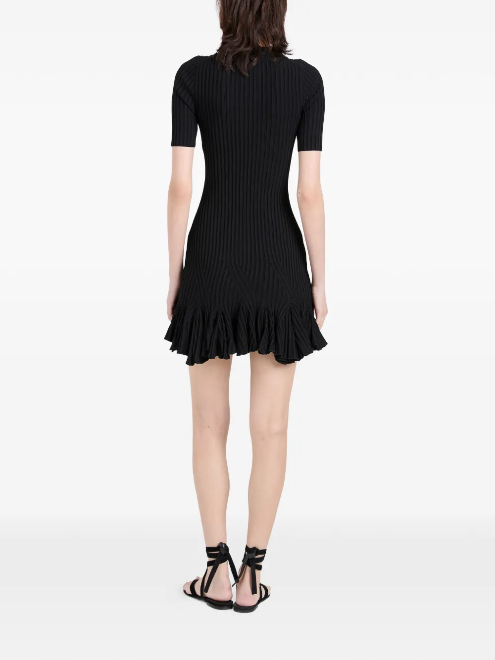 Proenza Schouler Leandra jurk Zwart
