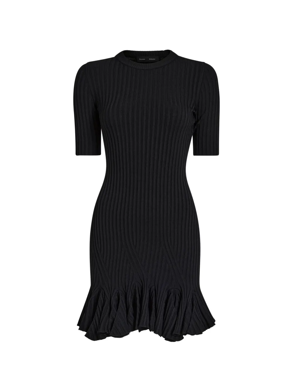 Proenza Schouler Leandra jurk Zwart