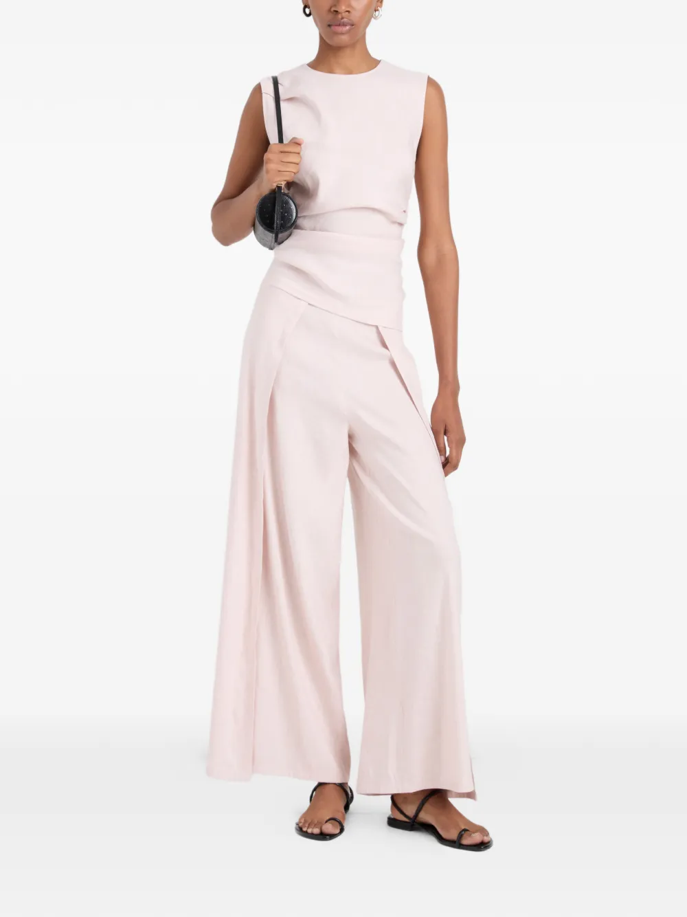 Proenza Schouler White Label Anoushka top Roze