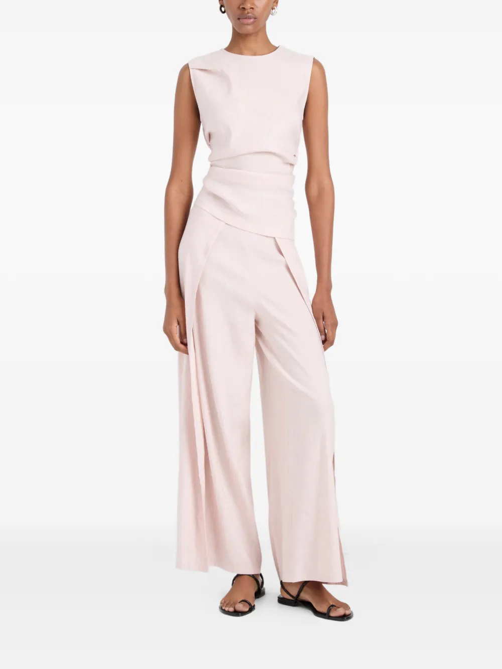 Proenza Schouler White Label Anoushka top Roze