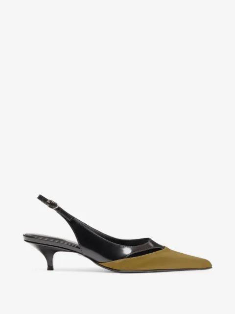 Proenza Schouler Slash slingback pumps