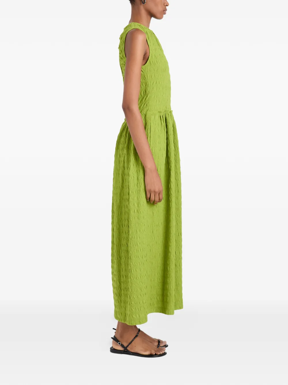 Proenza Schouler White Label Zoira maxi-jurk met textuur Groen