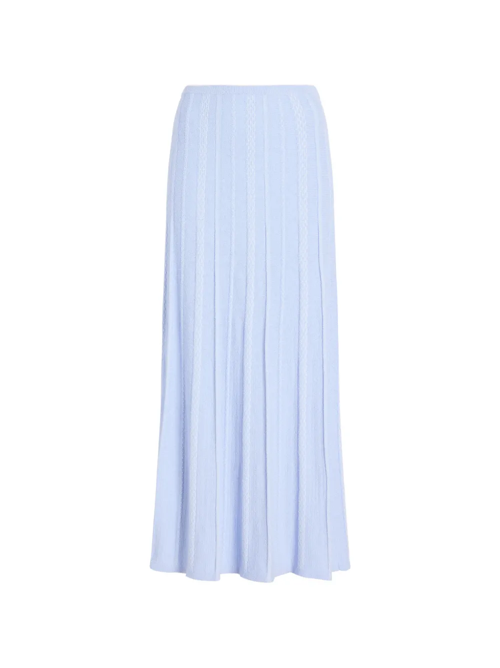 Proenza Schouler White Label Morena textured knit maxi skirt - Blu