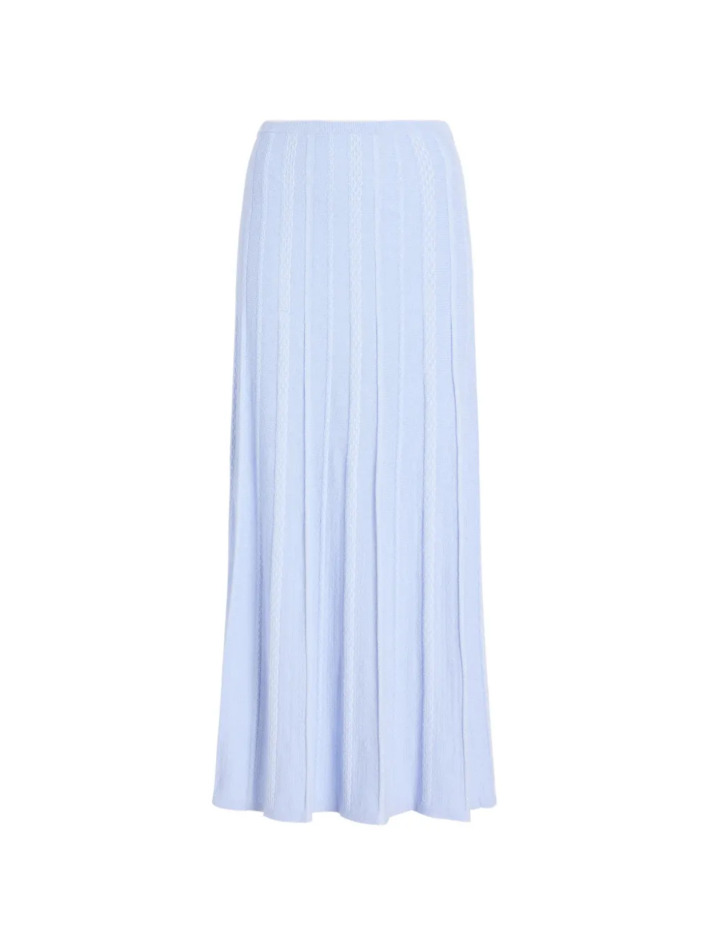Proenza Schouler White Label Morena textured knit maxi skirt - Blau