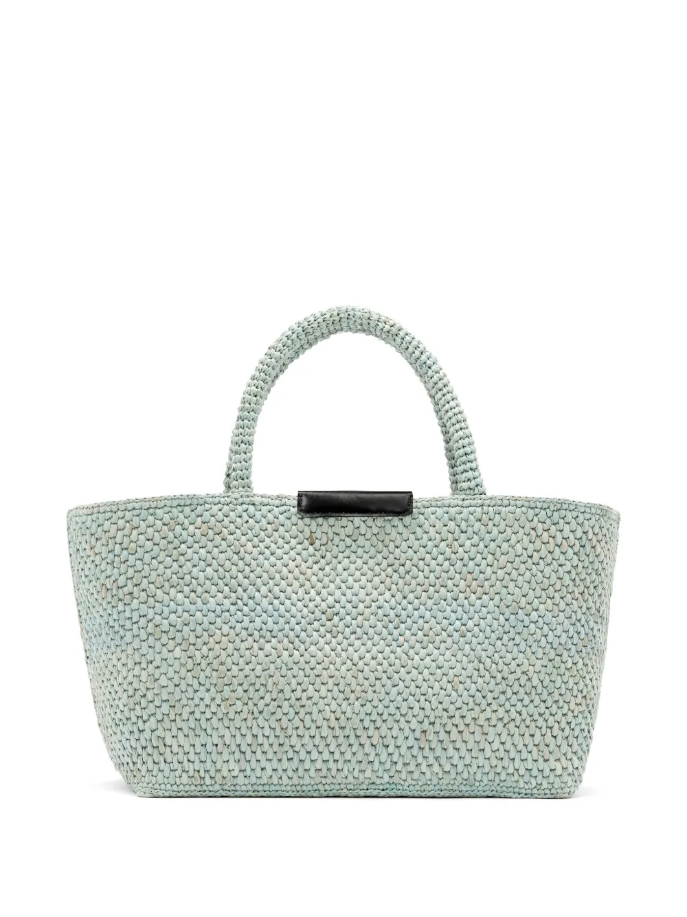 Proenza Schouler Chelsea raffia shopper Blauw