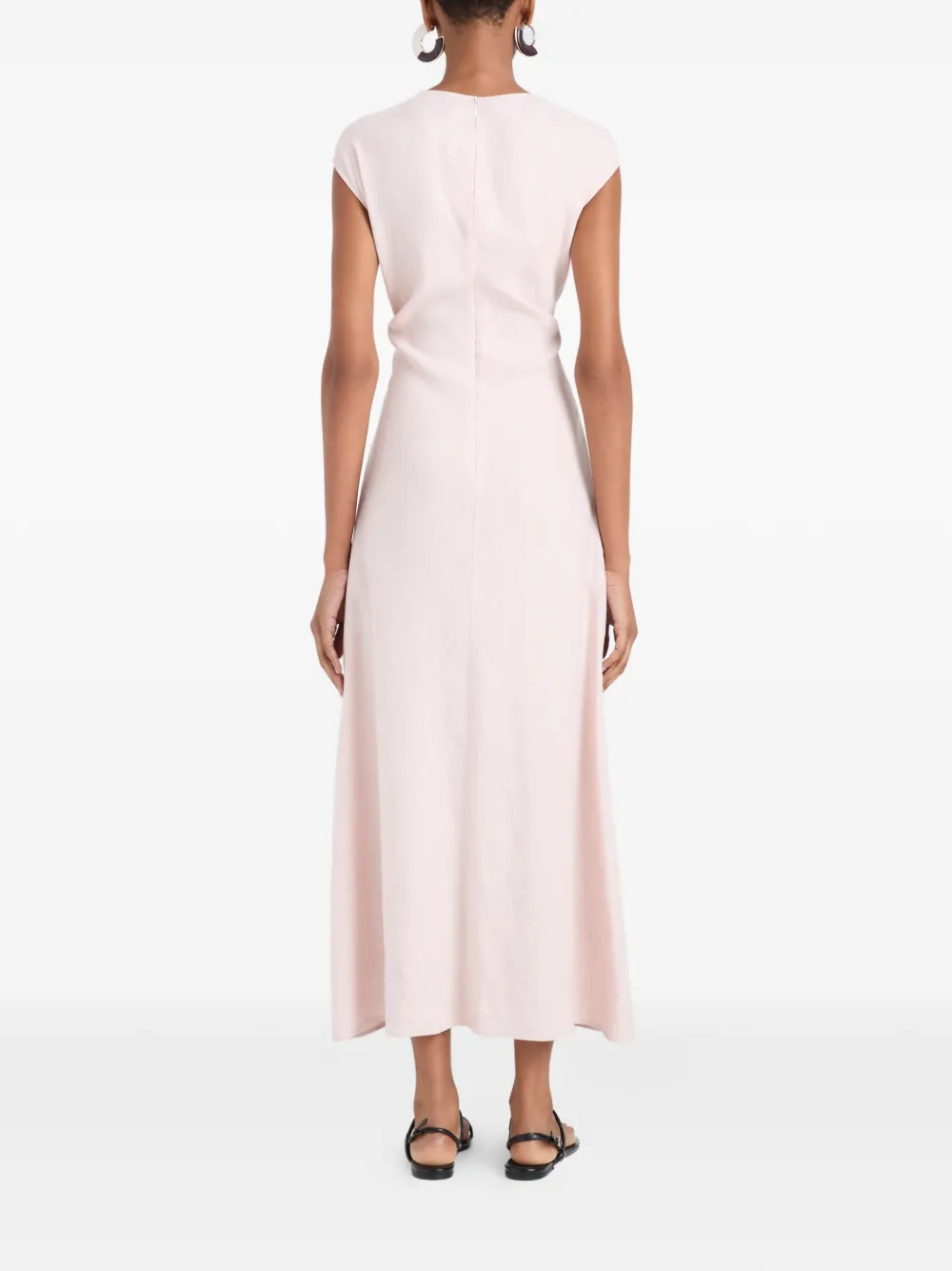 Proenza Schouler White Label Miranda gedraaide jurk Roze
