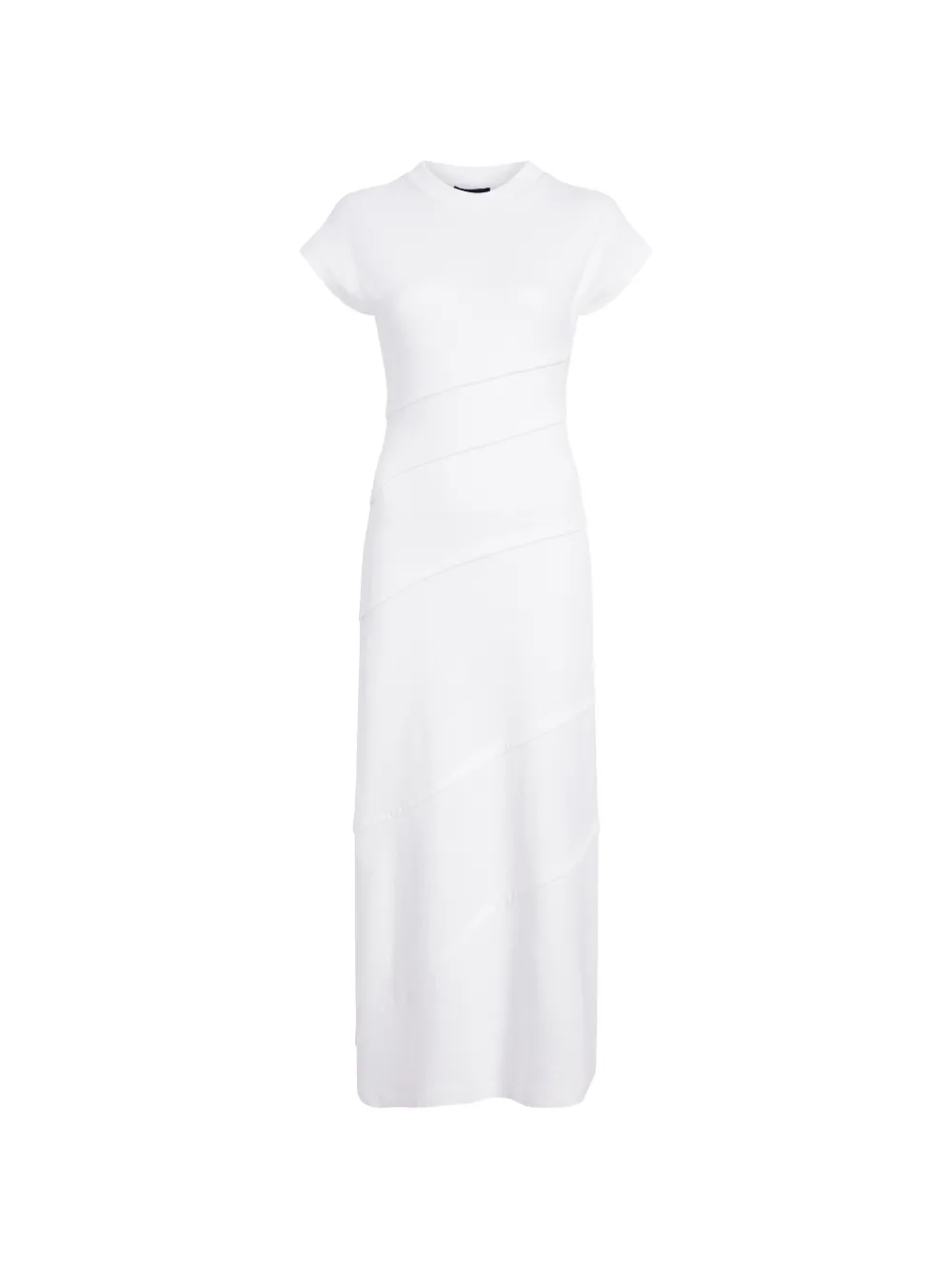 Proenza Schouler Hilma tiered jersey midi dress - Weiß