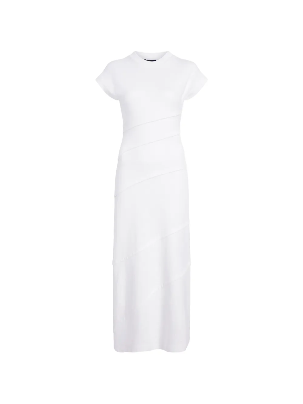 Proenza Schouler Hilma tiered jersey midi dress - Weiß